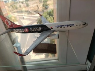 Maqueta Avión Boeing 737 Turkish Airlines