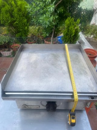 Plancha Gas + Mesa Inox