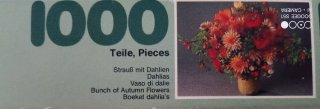 Puzzle 1000 Piezas Dalias