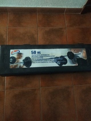 Maletín de pesas 50 KG