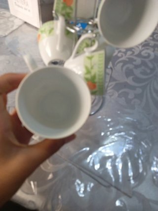 Juego de tazas de cerámica