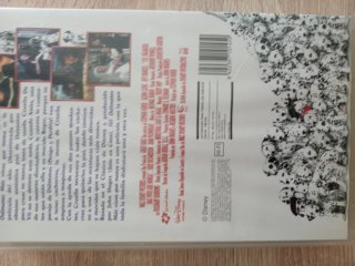 2 Cintas VHS 101 Dálmatas