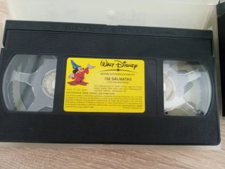 2 Cintas VHS 101 Dálmatas