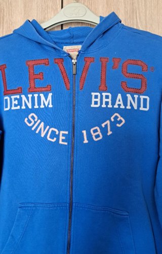 Sudadera Levi's con capucha azul
