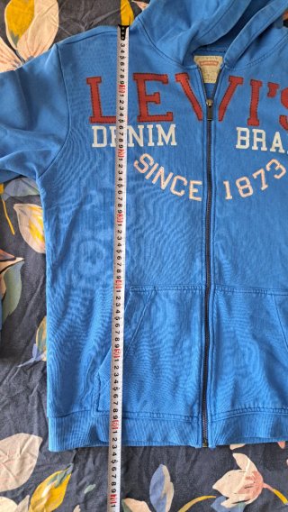 Sudadera Levi's con capucha azul