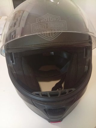 Casco Harley Davidson Negro