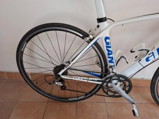 Bicicleta Carretera Giant Carbono Talla S