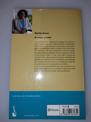 El origen perdido Matilde Asensi