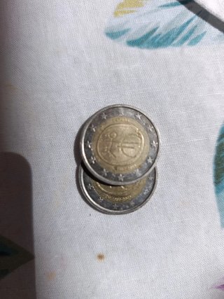 Lote 2 Monedas 2 Euros España 2009 UEM