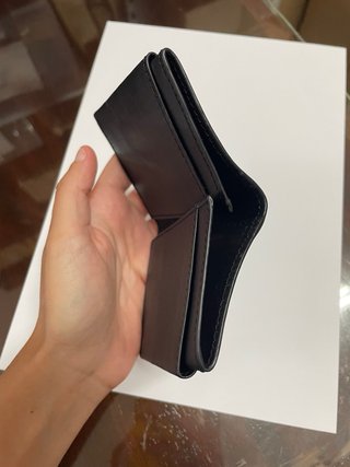 Cartera de piel Rohmb negra
