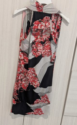 Abito donna mini estivo rosso TU Made in Italy