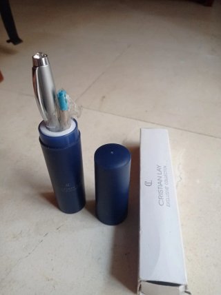 Bolígrafo Cristian Lay Plata