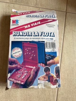 Juego MB Hundir la Flota Viaje