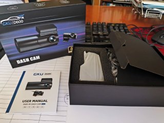 Cámara Coche GKU D600 4K WIFI