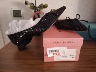 Zapatos Alma en Pena Negros
