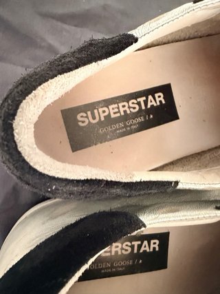Golden Goose Sneakers Plata y Negro