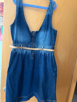 Vestido vaquero Pull&Bear Talla L