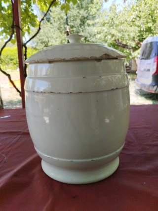 Orza antigua Manises cerámica