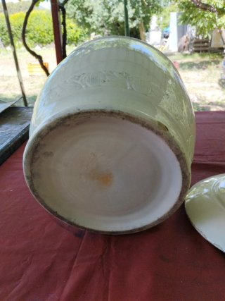 Orza antigua Manises cerámica