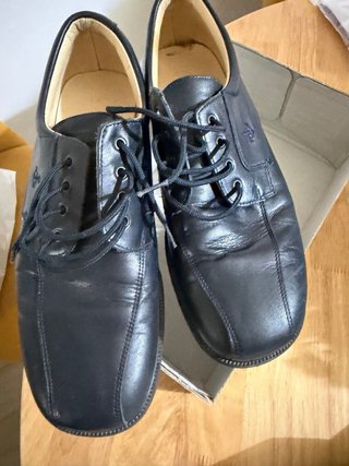 Zapatos de comunión niño negros talla 38
