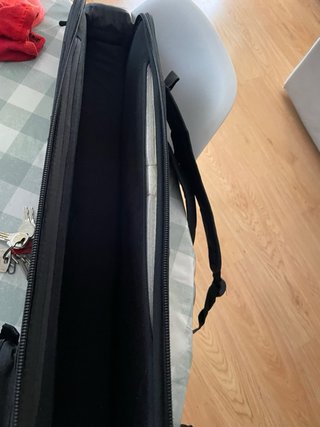 Funda Saxo Soprano Recto Negra