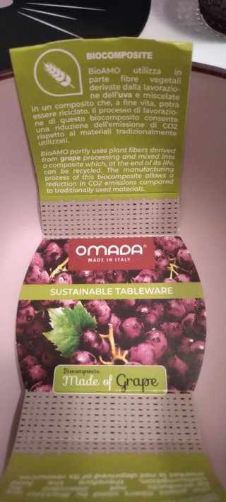 Set 3 Ciotole Omada Biocomposite Uva