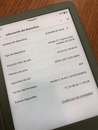 Kindle 11ª Gen Verde