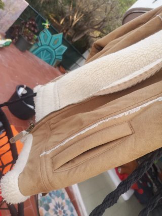 Chaqueta Aviador Bass 10 CAMEL talla 14/S
