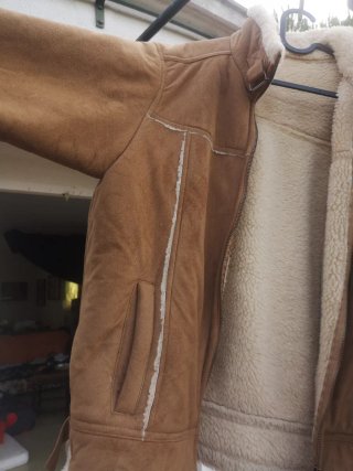 Chaqueta Aviador Bass 10 CAMEL talla 14/S