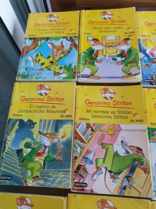 15 libros geronimo stilton