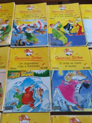 15 libros geronimo stilton