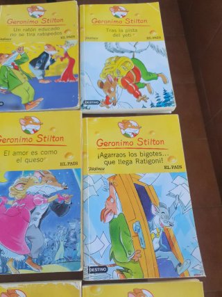 15 libros geronimo stilton