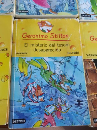 15 libros geronimo stilton