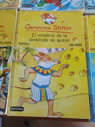 15 libros geronimo stilton