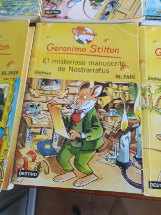 15 libros geronimo stilton