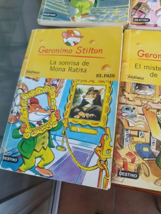 15 libros geronimo stilton