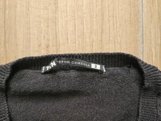 TCN Jersey Manga Corta Talla S Negro