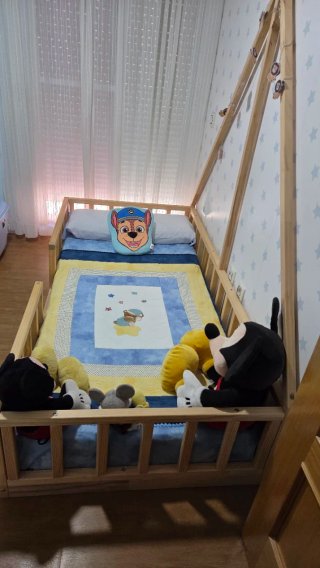 Cama Montessori Barco 90x190cm