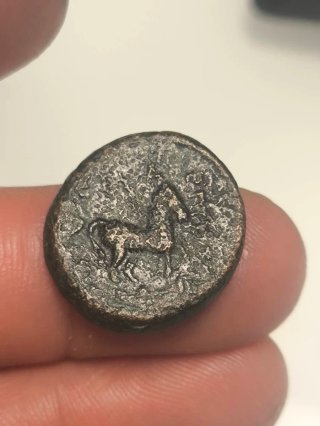 Moneda Griega Frigia Epiketes Antigua