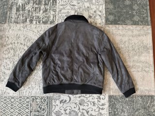 Cazadora Zara gris hombre