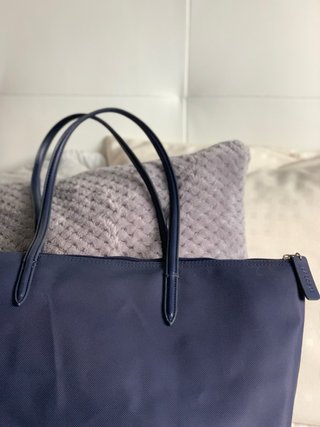 Bolso Tote Lacoste Azul Marino