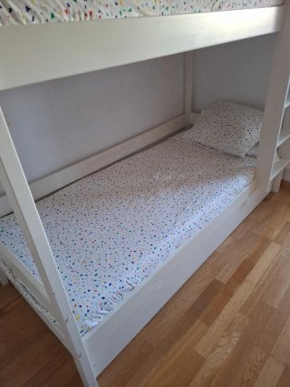 Literas casita 3 camas