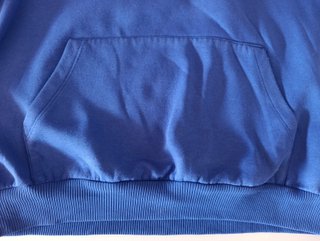 Puma Sudadera Capucha L Azul Oscuro Logo Negro Roj