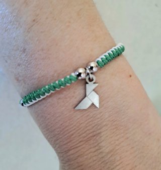 Pulsera Pajarita Acero