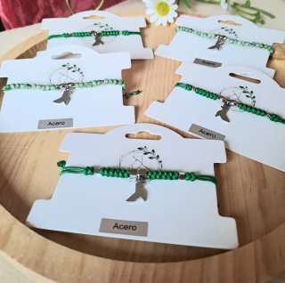 Pulsera Pajarita Acero
