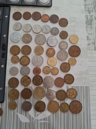 Lote de monedas coleccionables