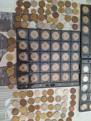 Lote de monedas coleccionables
