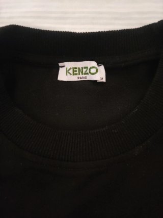 Sudadera Kenzo Negra con Tigre