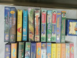 Lote 30 Películas VHS Infantiles Variadas