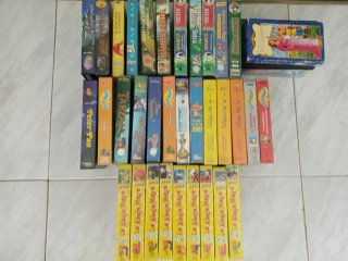 Lote 30 Películas VHS Infantiles Variadas